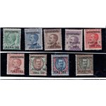 LEVANTE (COSTANTINOPOLI) 1923 Serie ordinaria 9v MNH**