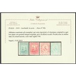 Italia 1910 - Garibaldi - la serie. Cert.: Italia Colleziona. Cat. 2600 (**)