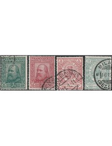 Italia 1910 - Garibaldi - la serie. Cat. € 525 (U)
