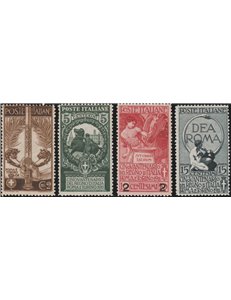 Italia 1911 - 50 ° Anniversario dell'Unità d'Italia. Cert.: Italia Colleziona. Cat. € 450 (**)
