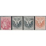 Italia 1915-16 - Croce Rossa - la serie. Cat. € 250 (**)
