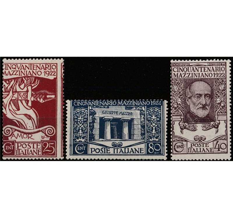 Italia 1922 - Mazzini la serie. Cat € 200 (**)
