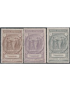 Italia 1923 - Camicie Nere - la serie. Cert.: Italia Colleziona. Cat. € 400 (**)