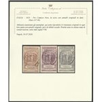 Italia1923 - Camicie Nere - la serie con annulli originali in data Cert.: Italia Colleziona. Cat. € 750 (U)