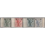 Italia 1924 - Vittoria con sovrastampa la serie bordo di foglio Cat € 300. (**)