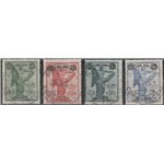 Italia 1924 - Vittoria con sovrastampa la serie. Cert.: Italia Colleziona. Cat. € 2200 (U)