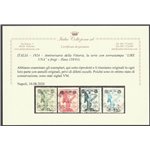 Italia 1924 - Vittoria con sovrastampa la serie. Cert.: Italia Colleziona. Cat. € 2200 (U)