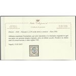 Italia  1926 - Floreale la serie. Cert.: Italia Colleziona. Cat. €375 (**)