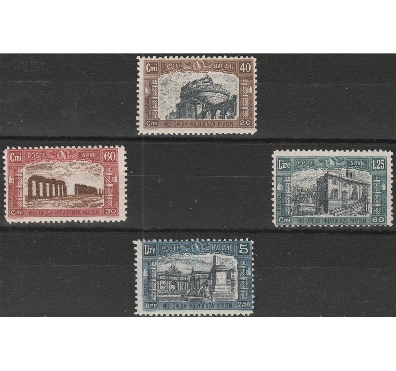 Italia  1926 - Milizia I la serie. Cat. € 55 (**)