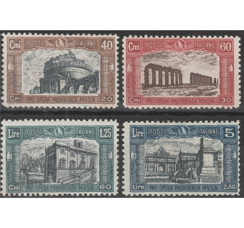 Italia  1926 - Milizia I la serie. Cat. € 55 (**)