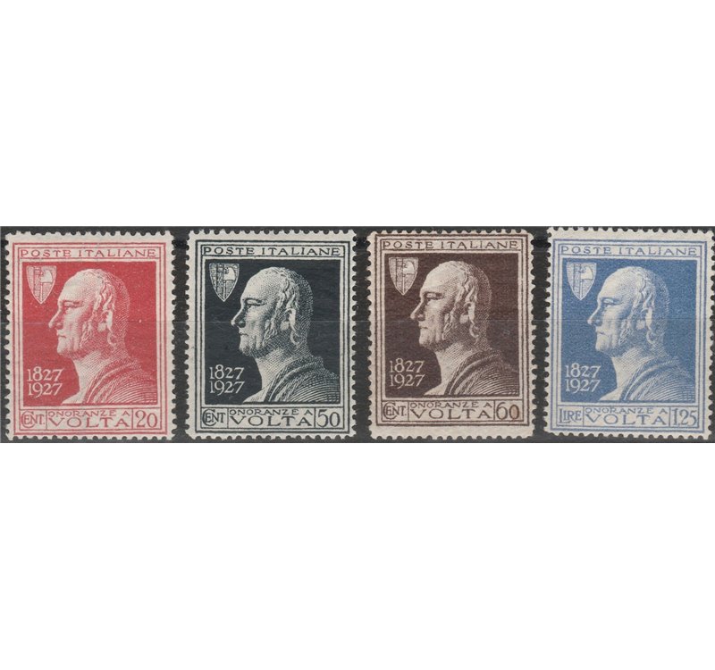 Italia  1927 - Volta la serie. Cat € 85 (**)