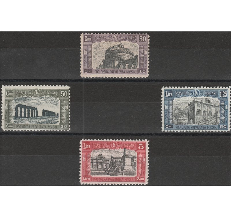 Italia  1928 - Milizia II la serie.  Cat € 450 (**)