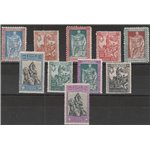 Italia 1928 - Emanuele Filiberto la serie di 10 valori.  Cat € 700 (**)