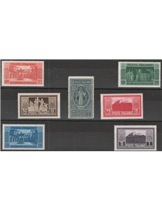 Italia  1929 - Montecassino la serie. Cat € 150 (**)