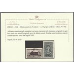 Italia  1929 - Montecassino la serie con annulli originali in data.  Cat. € 1050 (U)