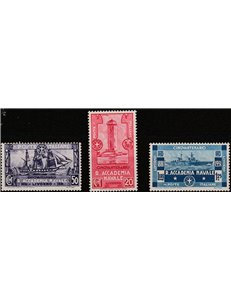 Italia 1931 - Accademia Navale la serie. Cat. € 240 (**)
