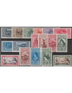 Italia 1932 - Garibaldi la serie. Cert.: Italia Colleziona. Cat. € 825 (**)