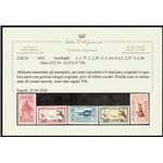 Italia 1932 - Garibaldi la serie. Cert.: Italia Colleziona. Cat. € 825 (**)