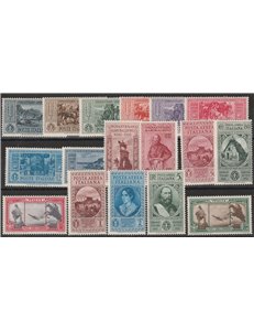 Italia 1932 - Garibaldi la serie. Cert.: Italia Colleziona. Cat. € 825 (**)