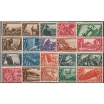 Italia 1932 - Decennale della marcia su Roma la serie. Cert.: Biondi. Cat. €700 (**)