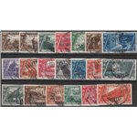 Italia 1932 - Marcia su Roma la serie con annulli originali in data Cat. € 1200 (U)