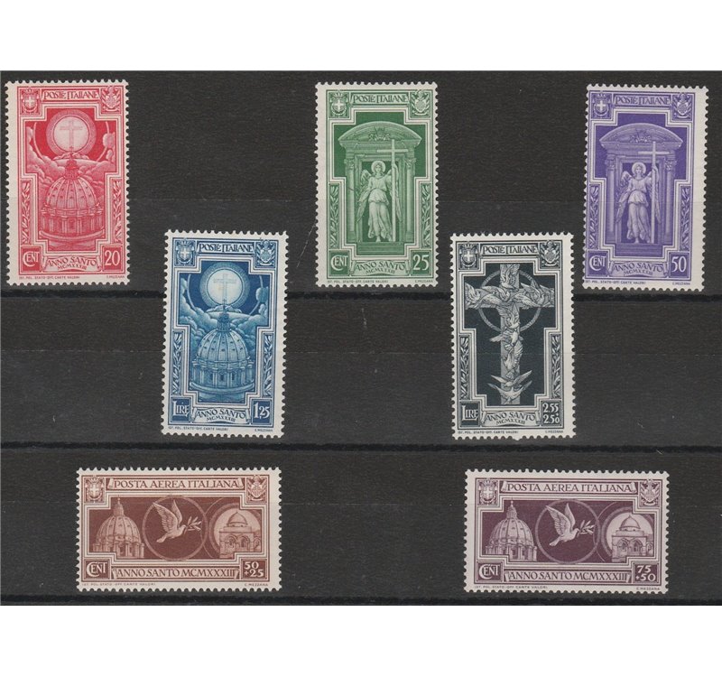 Italia 1935 - Anno Santo la serie. Cat. € 175 (**)