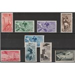Italia 1934 - Campionati Mondiali di Calcio la serie completa  Cat. € 900 (**)