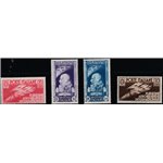Italia 1935 - Salone Aereonautico la serie. Cert.: Italia Colleziona. Cat. € 1800 (**)