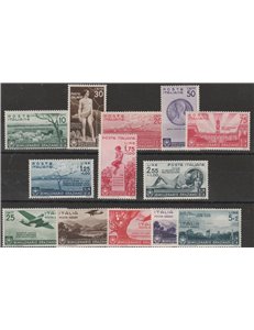 Italia 1936 - Orazio la serie. Cert.: Italia Colleziona. Cat. € 700 (**)