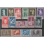 Italia 1937 - Augusto la serie. Cert.: Italia Colleziona. Cat. € 900 (**)