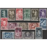 Italia 1937 - Augusto la serie con annulli originali in data Cert.: Italia Colleziona. Cat. € 1800 (U)