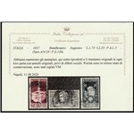 Italia 1937 - Augusto la serie con annulli originali in data Cert.: Italia Colleziona. Cat. € 1800 (U)