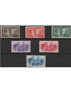 Italia 1941 - Asse Italo-Tedesca la serie. Cat. € 140 (**)