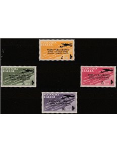 Italia 1934 - Posta Aerea Primo Volo Roma - Buenos Aires la serie. Cat. € 150 (**)