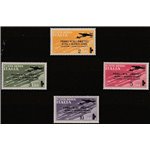 Italia 1934 - Posta Aerea Primo Volo Roma - Buenos Aires la serie. Cat. € 150 (**)