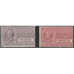 Italia 1925 - Posta Pneumatica Vitt. Emanuele la serie. Cat. € 175 (**)