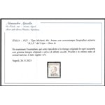 Italia 1921 - B.L.P. tipo Michetti 40 c. bruno con sovrastampa "BLP" del I tipo Cat. € 550 (**)