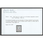 Italia 1923 -B.L.P.  Tipo Leoni 15 . grigio con sovrastampa "BLP" del III tipo Cat, € 1375 (**)