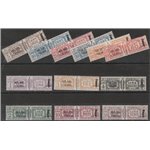 Italia 1944 - R.S.I. Pacchi d'Italia del 1927-32 con sovrastampa " REP. SOC. ITALIANA" e fascetto Catalogo € 3750 (**)