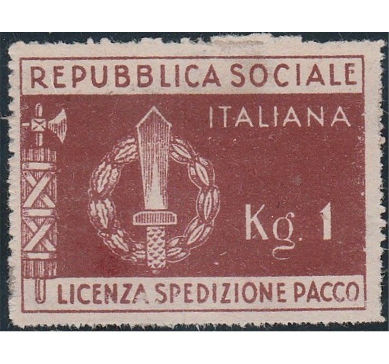 Italia 1944 - Franchigia Militare Emblemi della R.S.I Cat. € 150 (**)
