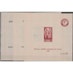 1946 - Soccorso di Guerra, I tre foglietti Cert.: Italia Colleziona. Cat. € 900 (**)