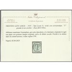 1919 - Trentino Alto Adige Bolzano 3 Leoni 5 c. con sovr. "T" grande in un cerchio Cat. € 480 (**)