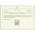 1919 - Trentino Bolzano 3 Venezia Tridentina 5 h. su 5 c. verde con sovr. in rosso "Porto" Cat. € 380 (U)