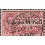 1919 - Venezia Giulia Espresso 25 c. con sovrastampa "Venezia Giulia" Cat. € 500 (U)