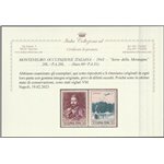 1943 - Montenegro Serto della Montagna, la serie. Cat. €550 (**)