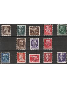 1944 - Primosten F.lli Imperiale con sovr. a mano "N.D.H" tiratura 20, la serie. Cat. € 9000 (**)