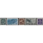 1944 - Primosten F.lli d'Italia: Posta Aerea Pegaso con sovr. a mano "N.D.H" tiratura 20, la serie. Cat. € 5000 (**)
