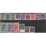 1945 - Occ. Jugoslava Istria F.lli d'Italia del 1930-1945 con sovr. "ISTRA" e nuovi valori Cat. € 1000 (**)