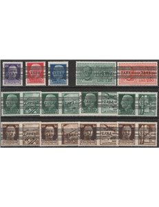 1943 - Occ. Tedesca di Zara F.lli d'Italia del 1929-1942 con sovr. "ZARA" e linee orizzontali Cert.: Biondi. Cat. €1550 (**)
