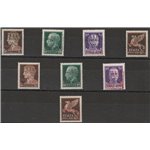 1943 - Zante Amm. Civile Greca l'emissione completa Cat. € 2845 (**)